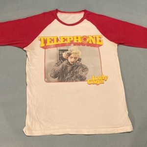 Lady Gaga “Telephone” Baseball Tee